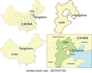 92 Tangshan Map Images, Stock Photos & Vectors | Shutterstock