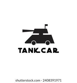 Modalidad simple con el logotipo del coche del tanque