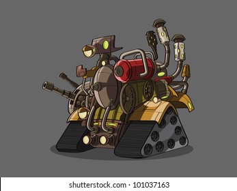 tank cartoon