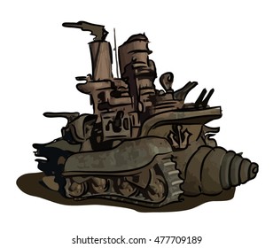 Tank Cartoon
