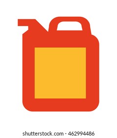 tank container fuel icon vector illustration design