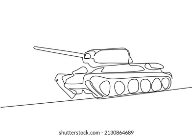 945 Army Tank Line Drawing Images, Stock Photos & Vectors 