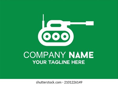 tank fighting vehicles logo vector