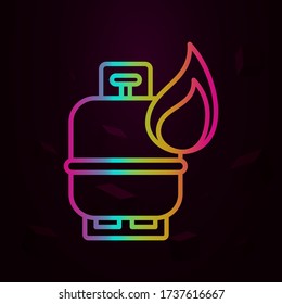 Tank, firefighter nolan icon Simple thin line, outline vector of Firefighter icons for ui and ux, website or mobile application