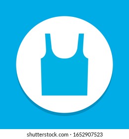 Tank icon colored symbol. Premium quality isolated singlet element in trendy style.