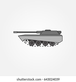 tank icon design vector