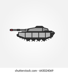 tank icon design vector
