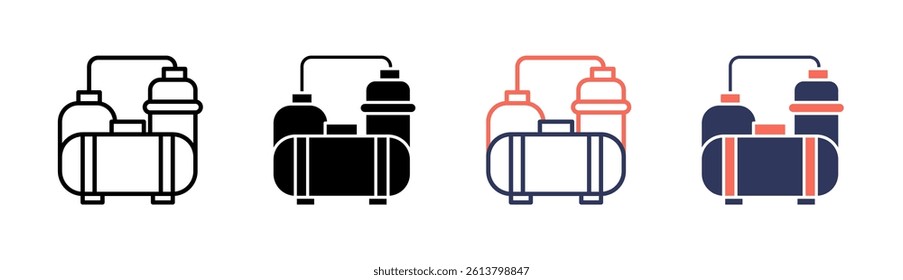Tank Icon Element For Design And Vector