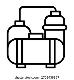 Tank Icon Element For Design And Vector