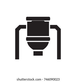 tank icon illustration isolated vector sign symbol
