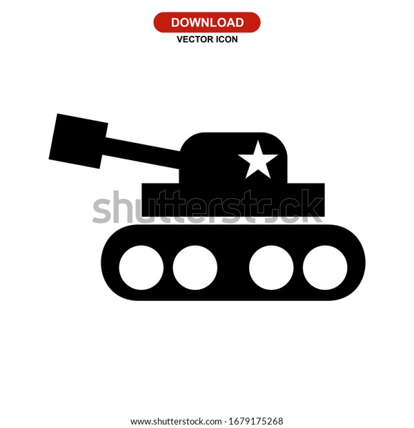 tank icon or logo\
isolated sign symbol vector illustration - high quality black style\
vector icons\

