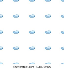 tank icon pattern seamless white background. Editable outline tank icon. tank icon pattern for web and mobile.