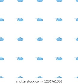 tank icon pattern seamless white background. Editable outline tank icon. tank icon pattern for web and mobile.