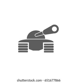 Tank icon in trendy flat style isolated on white background. Symbol for your web site design, logo, app, UI. Vector illustration, EPS