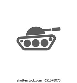 Tank icon in trendy flat style isolated on white background. Symbol for your web site design, logo, app, UI. Vector illustration, EPS