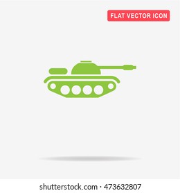 Tank icon. Vector concept illustration for design.