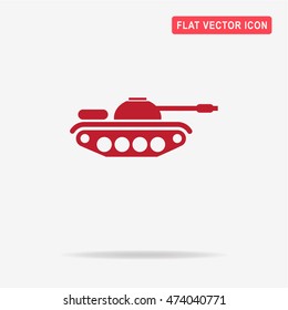 Tank icon. Vector concept illustration for design.