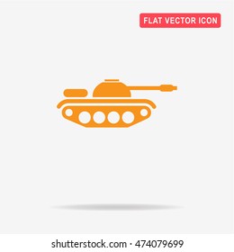 Tank icon. Vector concept illustration for design.