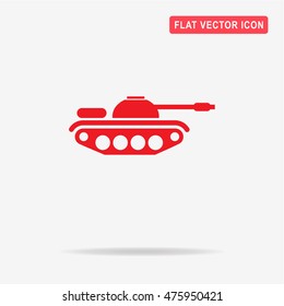Tank icon. Vector concept illustration for design.