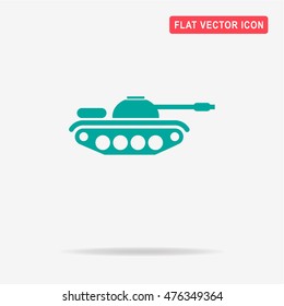 Tank icon. Vector concept illustration for design.