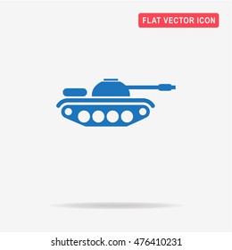 Tank icon. Vector concept illustration for design.