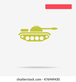 Tank icon. Vector concept illustration for design.