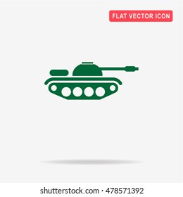 Tank icon. Vector concept illustration for design.