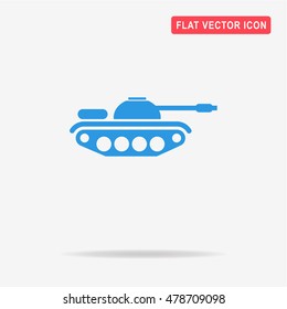 Tank icon. Vector concept illustration for design.
