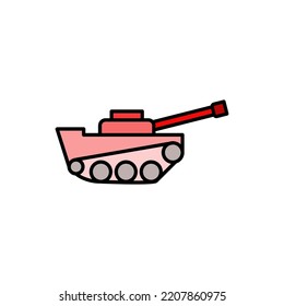 Vektordesign-Vorlagen für Tanksymbol 