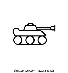 tank icon vector design templates 