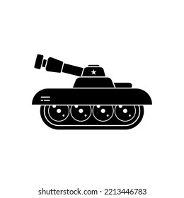 Plantillas de diseño de vectores de iconos de tanque aisladas en fondo blanco