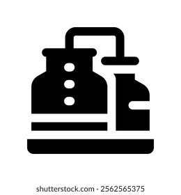 tank icon. vector glyph icon for your website, mobile, presentation, and logo design.