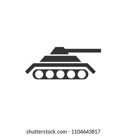 Tank icon. Vector illustration.