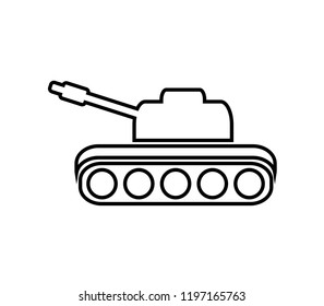 tank icon. vector illustration