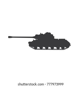Tank icon, vector illustration design. War collection.