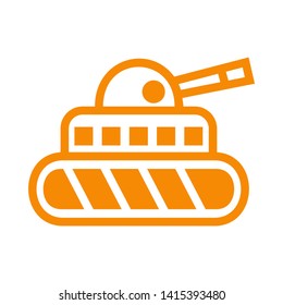 Tank Icon Vector Illustration Eps10 - Vector