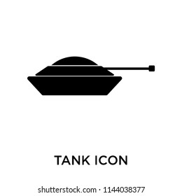 Tank icon vector isolated on white background for your web and mobile app design, Tank logo concept