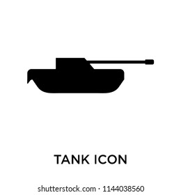 Tank icon vector isolated on white background for your web and mobile app design, Tank logo concept