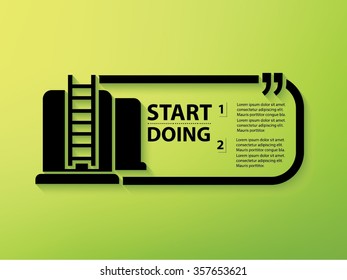 Tank industry Design and text box,vector