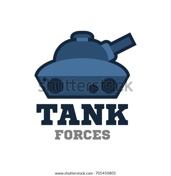 Tank logo template.\
MIlitary logo concept
