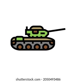 tank machine color icon vector. tank machine sign. isolated symbol illustration