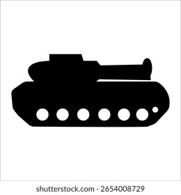 tank silhouette icon design template