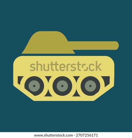 Tank smart trendy vector fascinating amazing design useful Illustration colorful background.eps