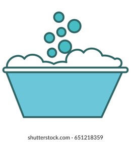 Tank for soaking in laundry