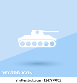 Tank symbol vector illustration