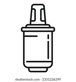 Tank system icon outline vector. Water purification. Clean drink