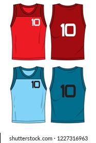 tank top  for boy vector template