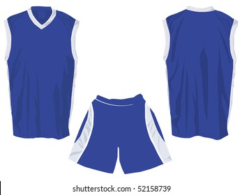 Tank top front and back  with shorts