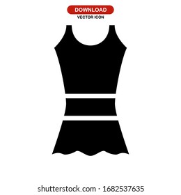 tank top icon or logo isolated sign symbol vector illustration - high quality black style vector icons
