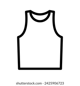 Tank top icon. sign for mobile concept and web design. vector illustration